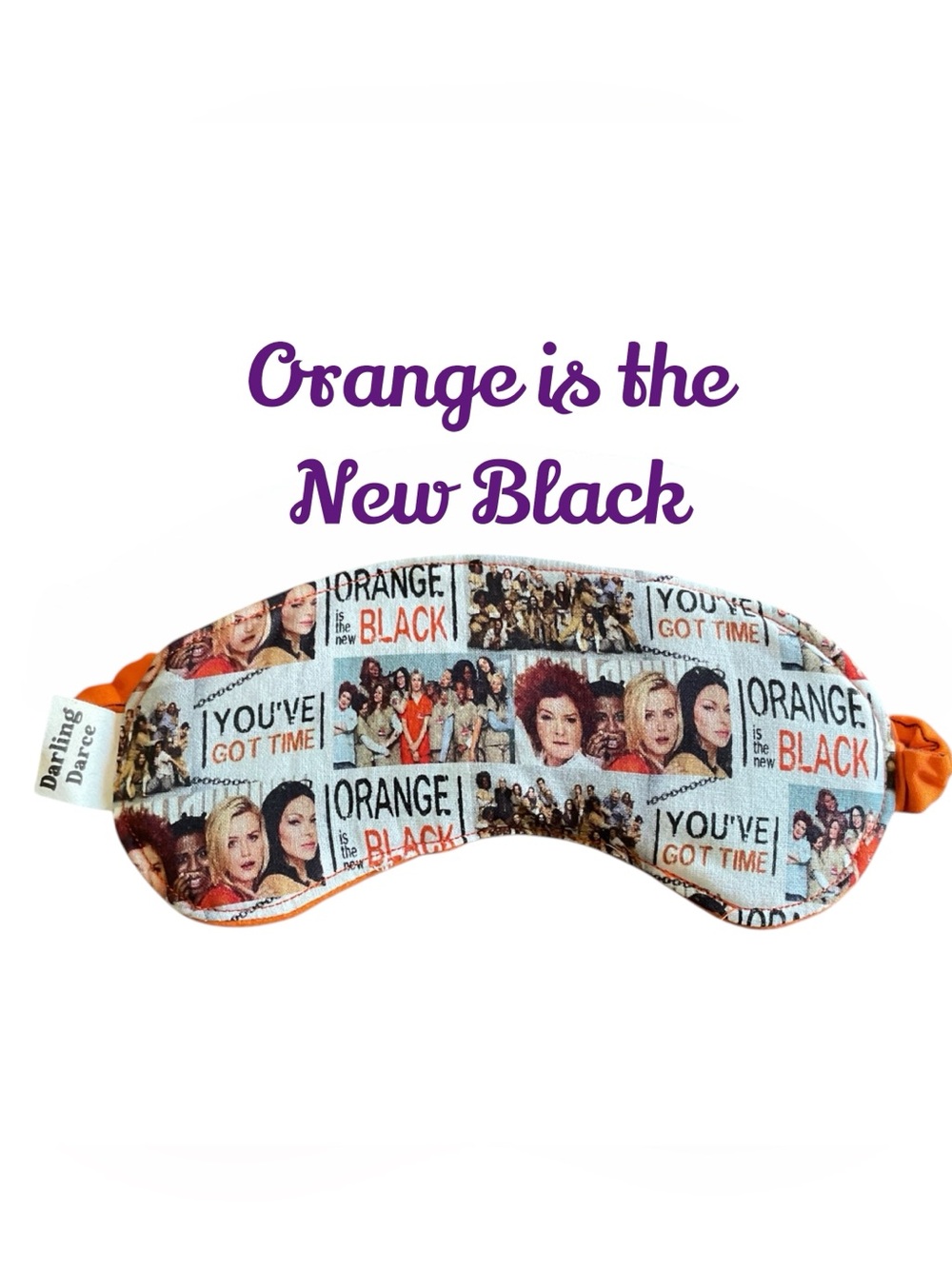 Orange is the New Black Print Kids Sleep Mask